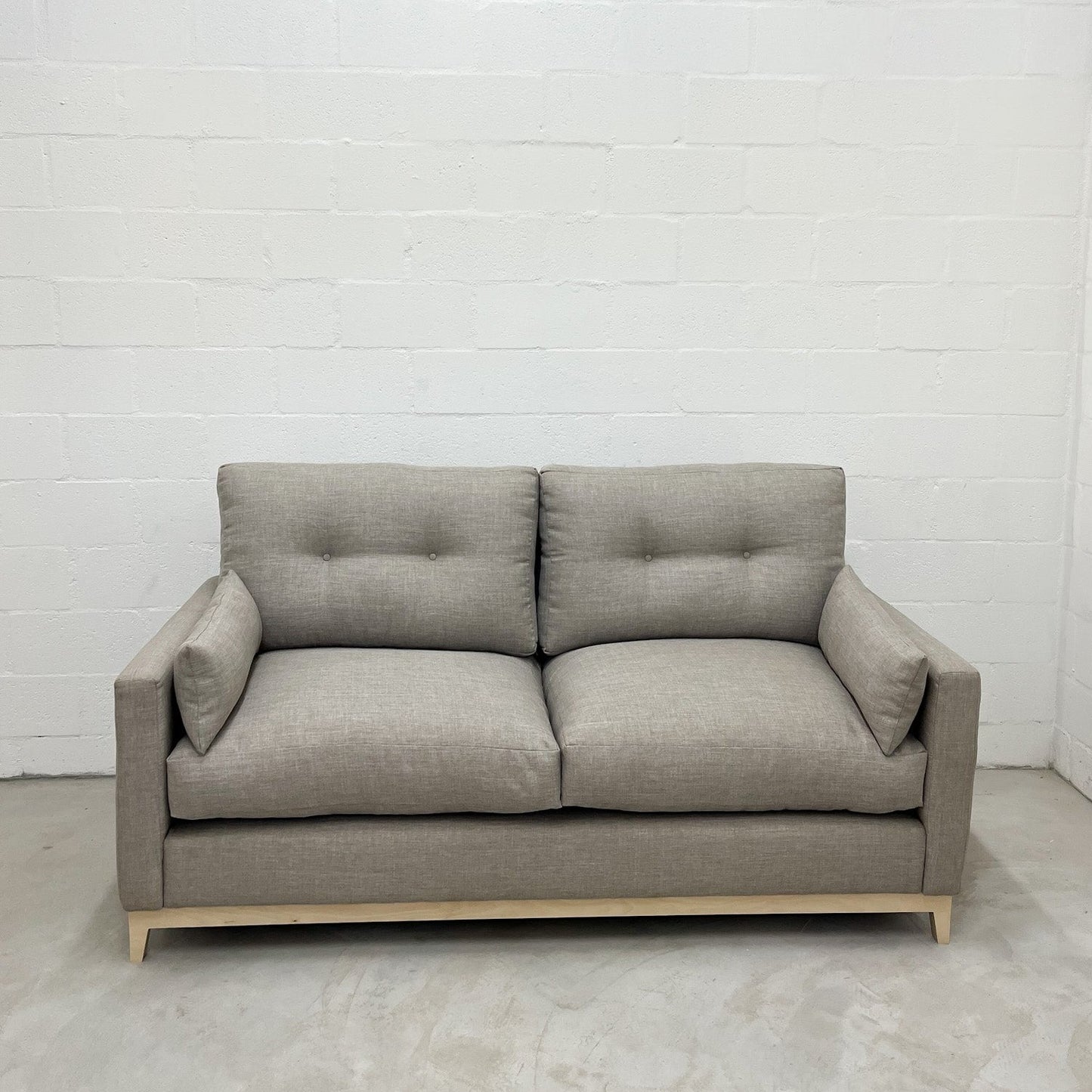Kloof Sofa - Linen Blend Fabric - Elula Furniture