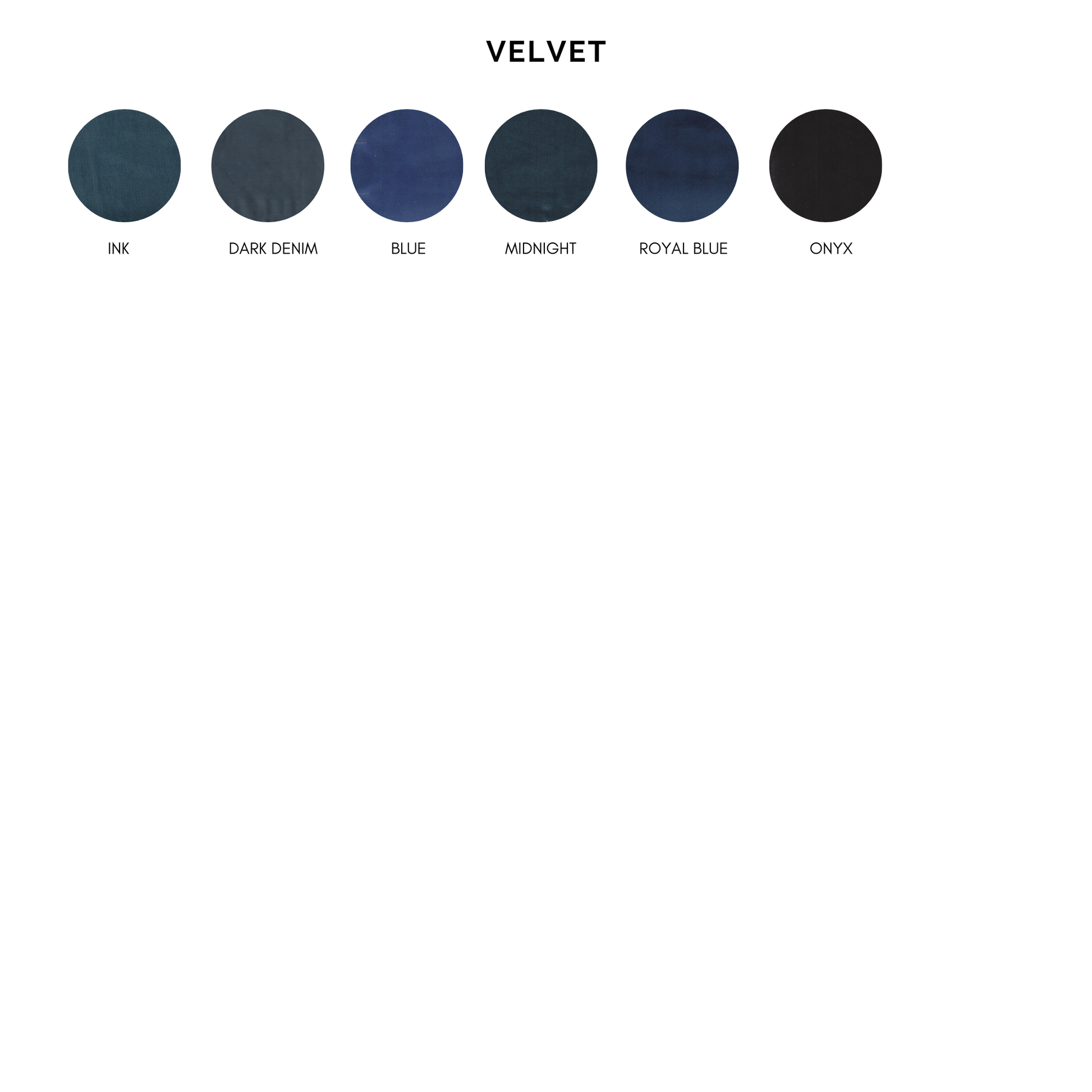 Sawyer Ottoman - Velvet Fabric - Elula Furniture
