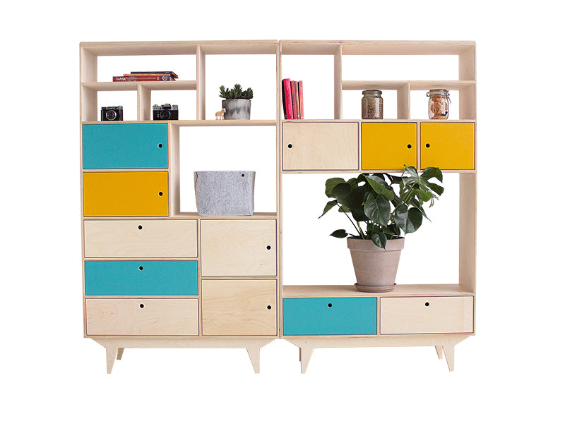 Ascot Bookshelf - Elula Furniture