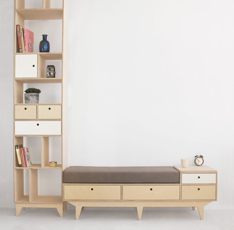 Easy Bench - Linen Blend Fabric - Elula Furniture