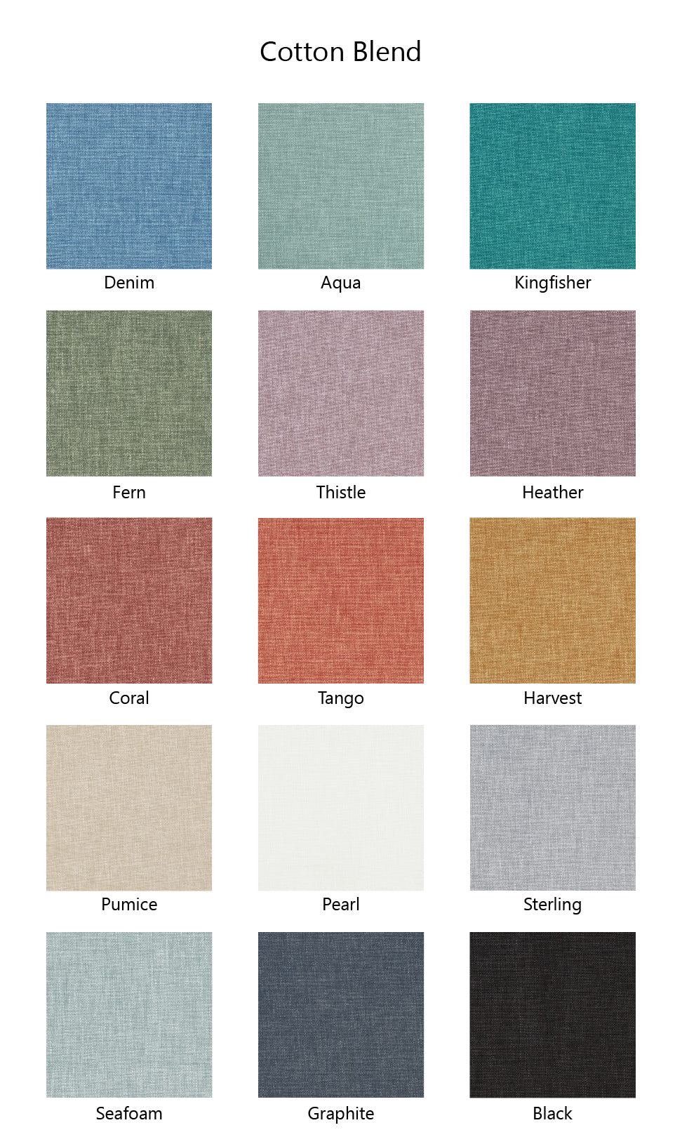 Regent Headboard - Cotton Blend Fabric - Elula Furniture