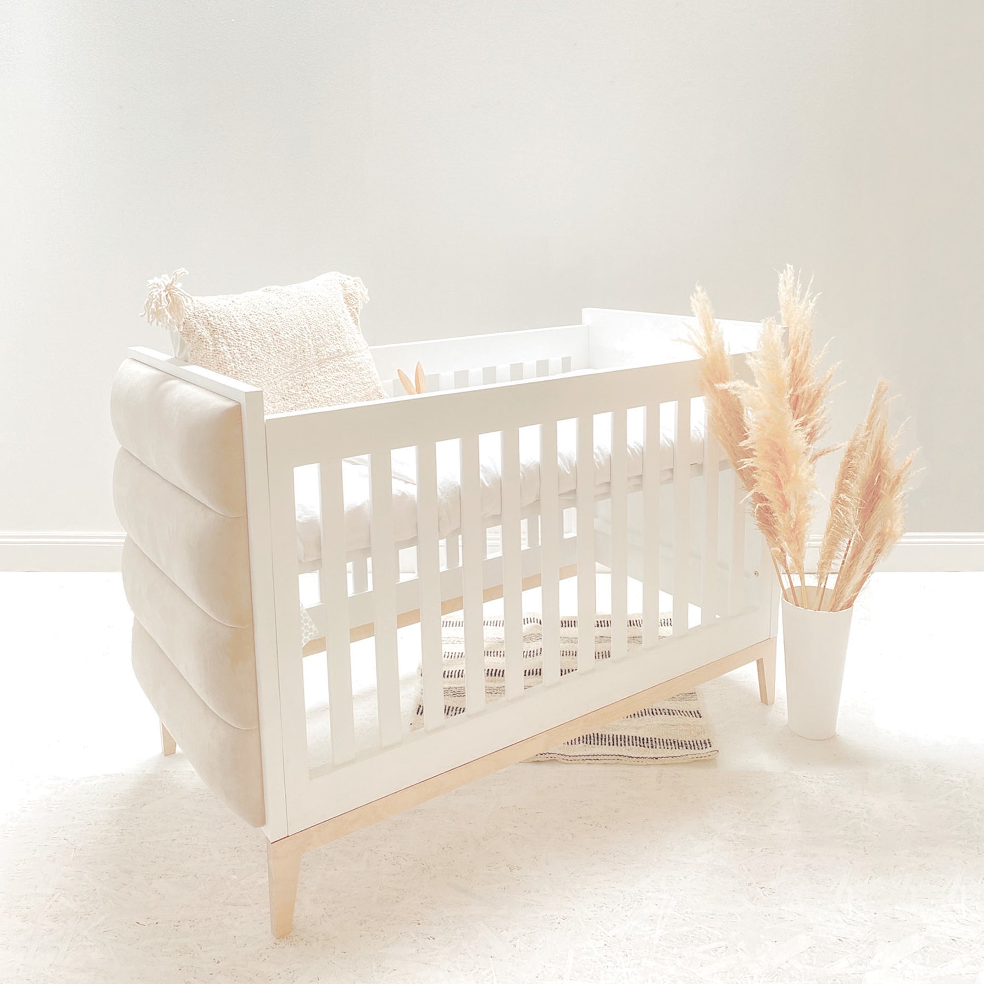 Ivy Cot - Basics Fabric - Elula Furniture