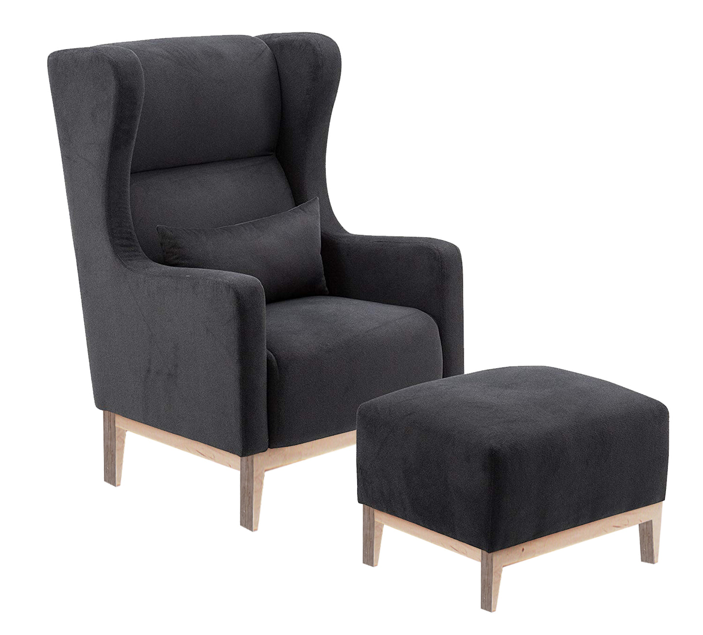 Ivy Feeding Chair - Velvet Fabric - Elula Furniture