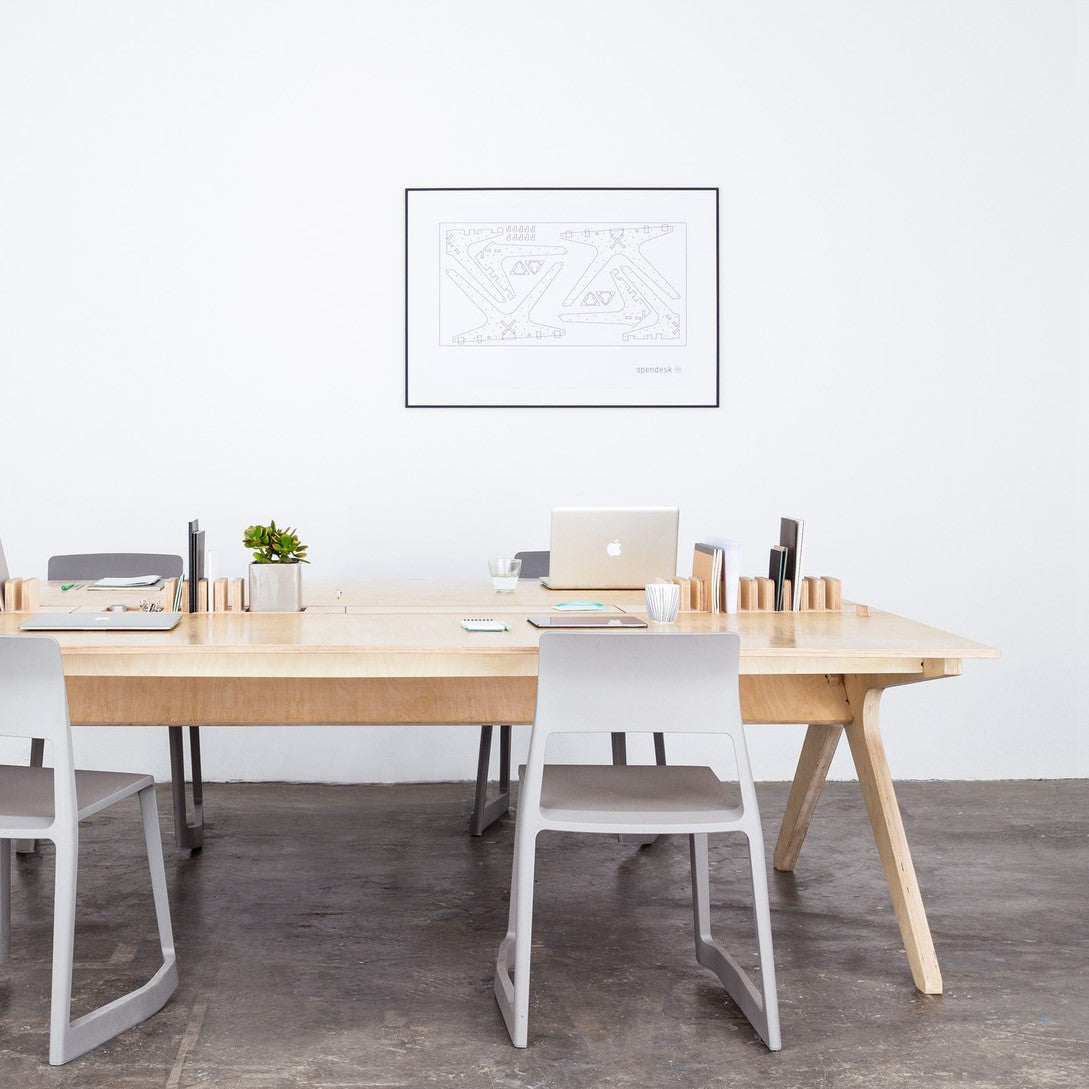 Lean Desk - Elula Furniture