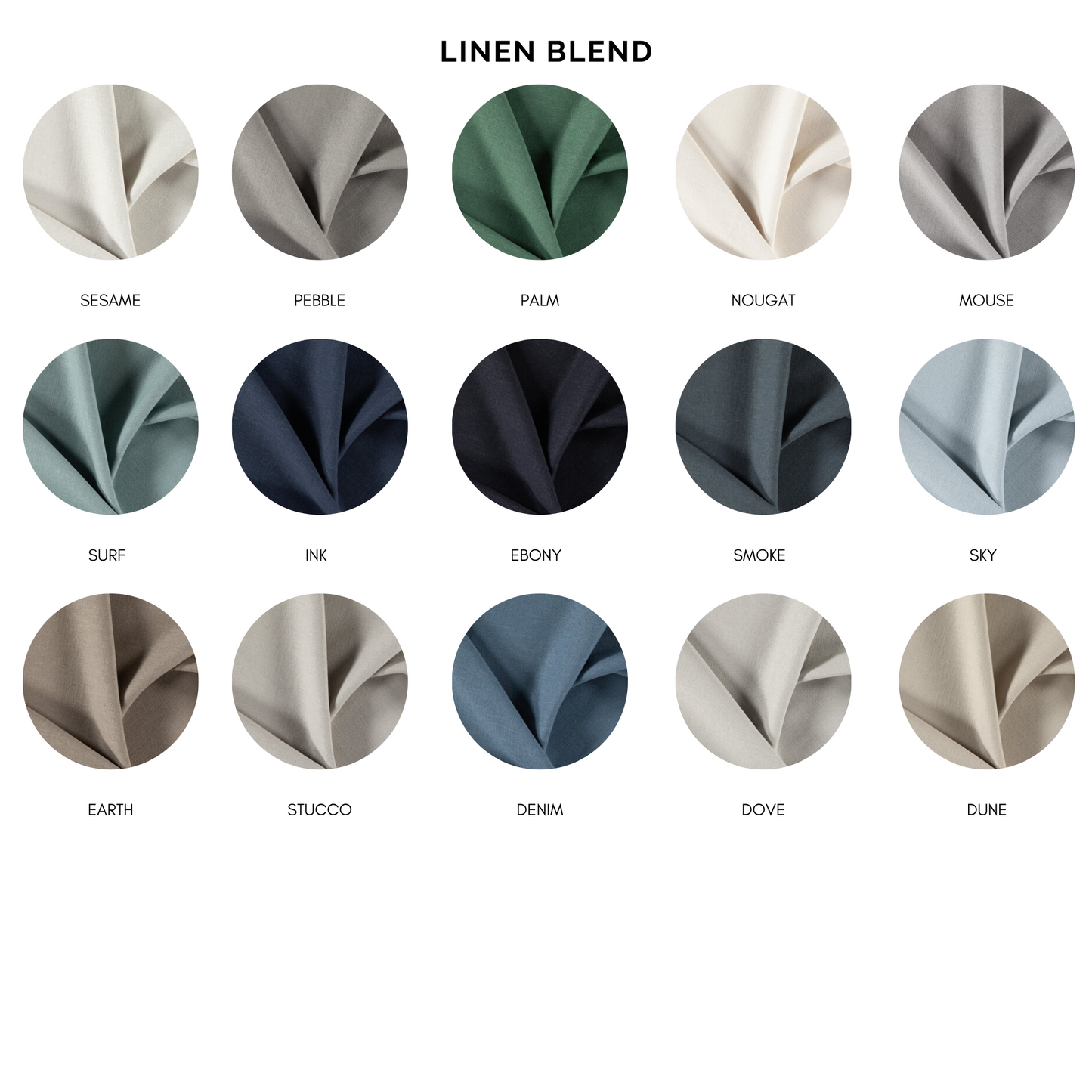 York Headboard - Linen Blend Fabric - Elula Furniture