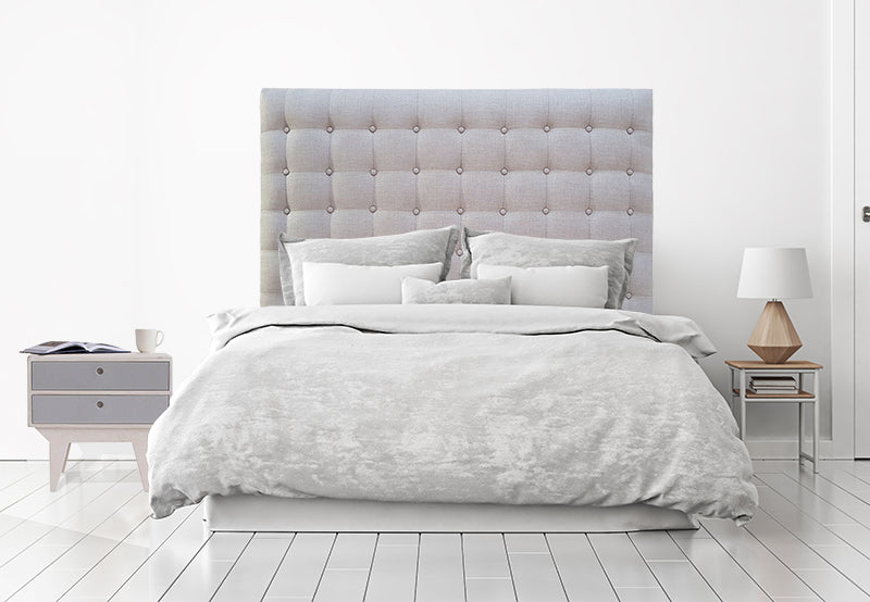 Regent Headboard - Linen Blend Fabric - Elula Furniture