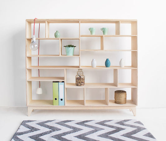 Volga Bookshelf - Elula Furniture